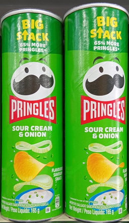 Pringles Chips Sour Creme/Onion 165gr