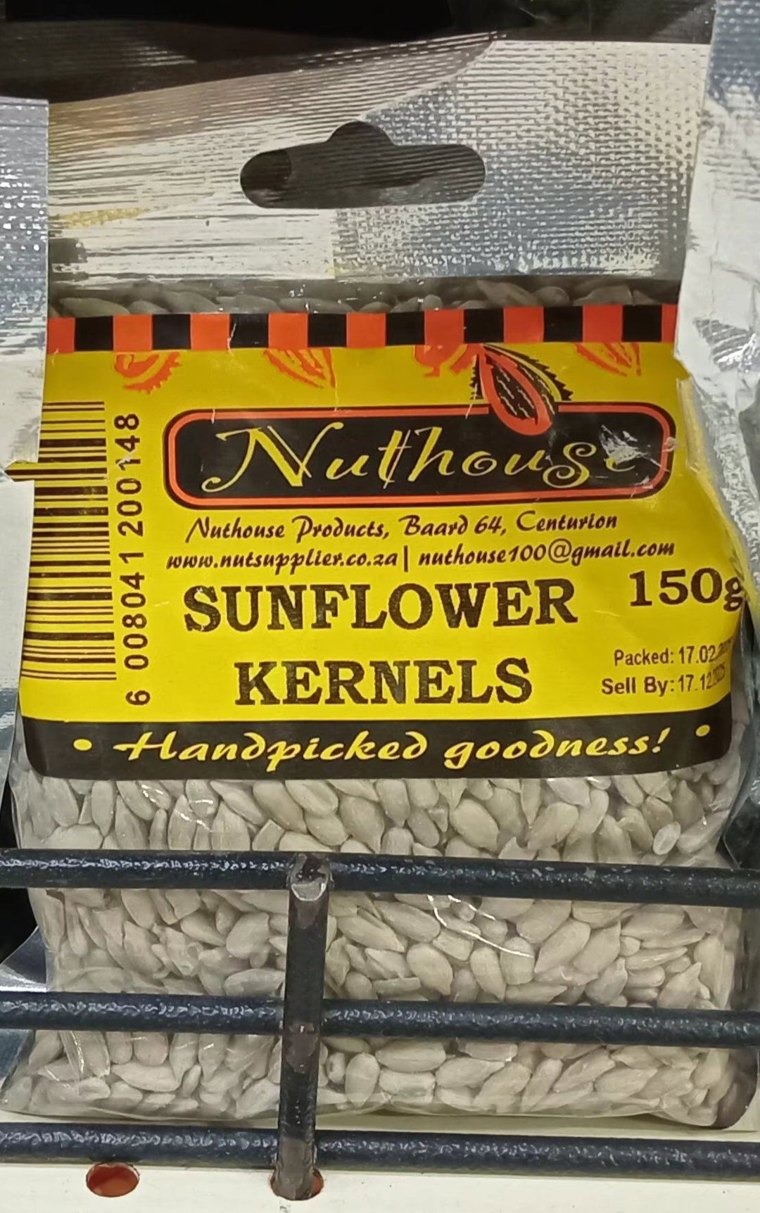 Nuthouse Sunflower Kemels 150gr