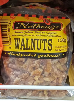 Nuthouse Walnuts 150gr