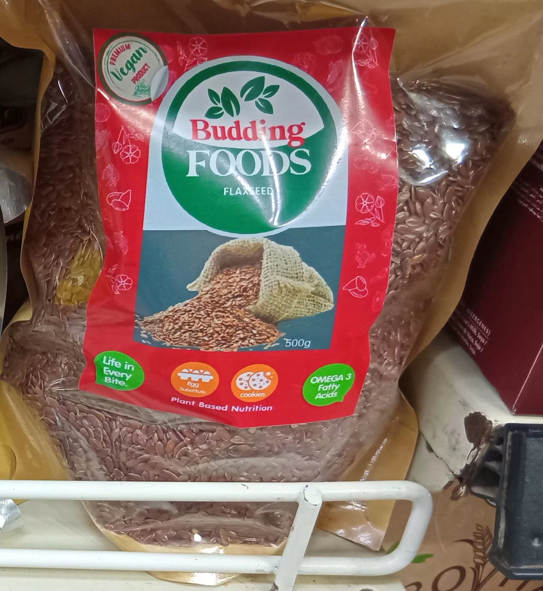 Budding Foods Flaxseed 500gr