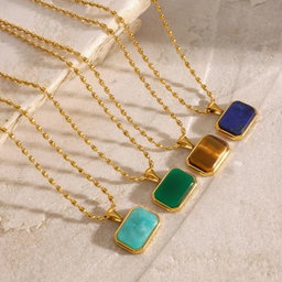 Collier en pierre naturelle- Pour un quotidien serein.