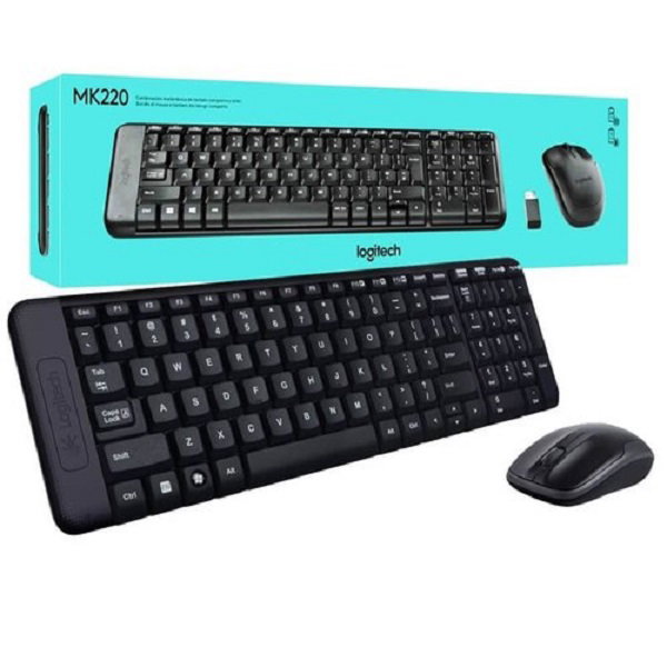 Clavier et souris sans fil Logitech MK220 _0