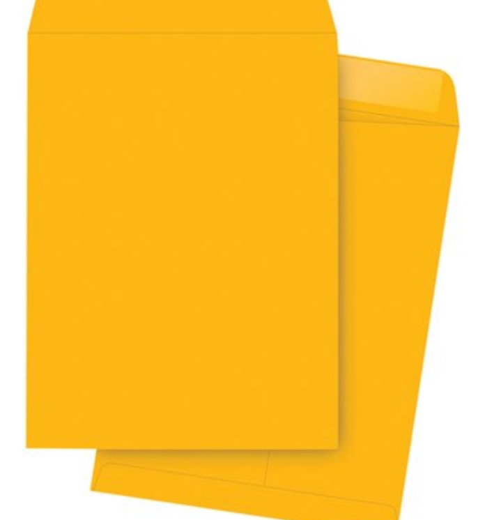 Enveloppe Jaune 