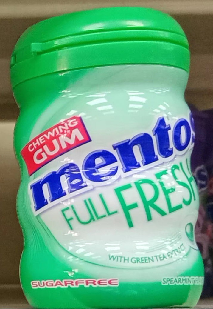 Mentos Ch. Gun Pure Fresh Spearmint 60Pc_0