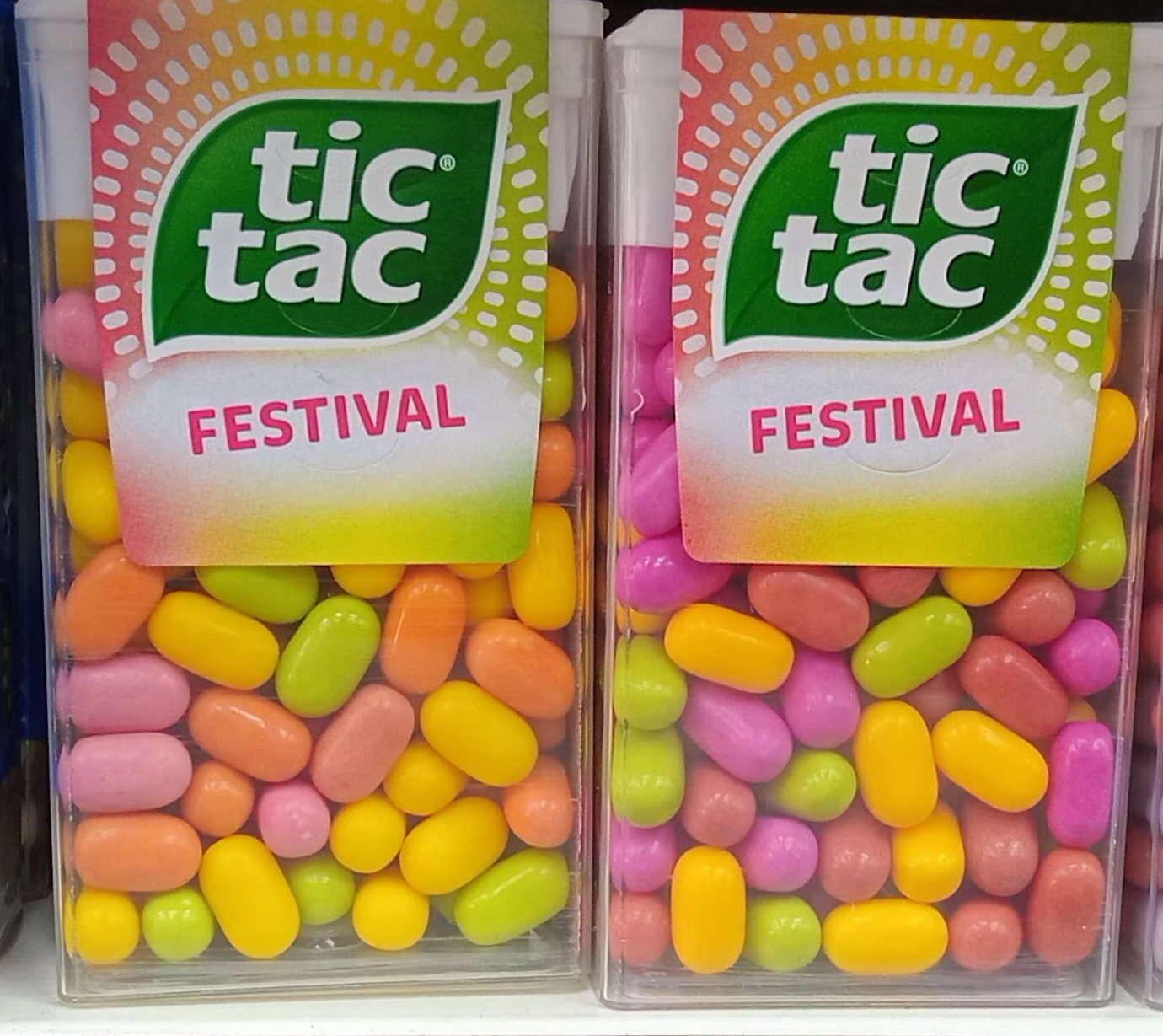 Tic Tac Bonb. Festival 54gr