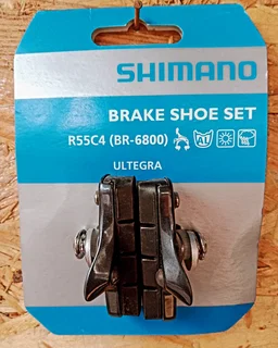 Shimano Ultegra R55C4 Cartridge Brake Shoe Set — 1 Pair (Y8LA98030)