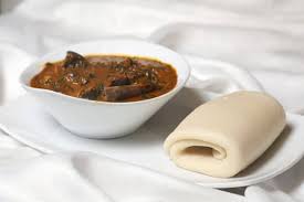 Ogbono Soup with Semo plus Beef_0
