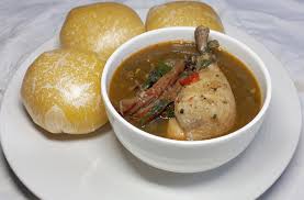 White Soup with Fish, Goat Meat, Beef