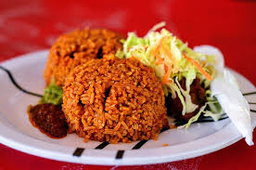Jellof Rice with Chicken