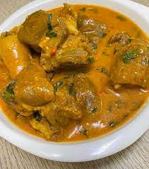 Ogbono Soup with Semo plus Beef_3