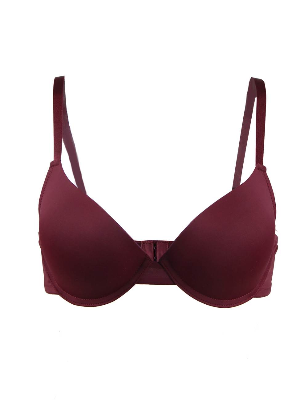 T-shirt Bra Maroon _1