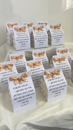 נר בועות גדול עם כרטיסייה 
