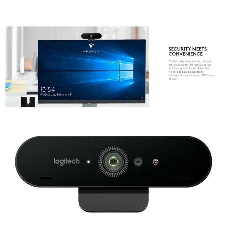 WebCam Logitech BRIO ULTRA HD PRO (960-001106)