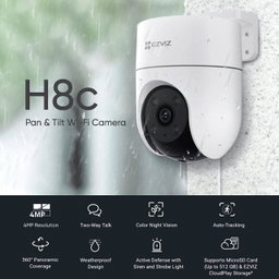Caméra de surveillance Extérieure EZVIZ H8C