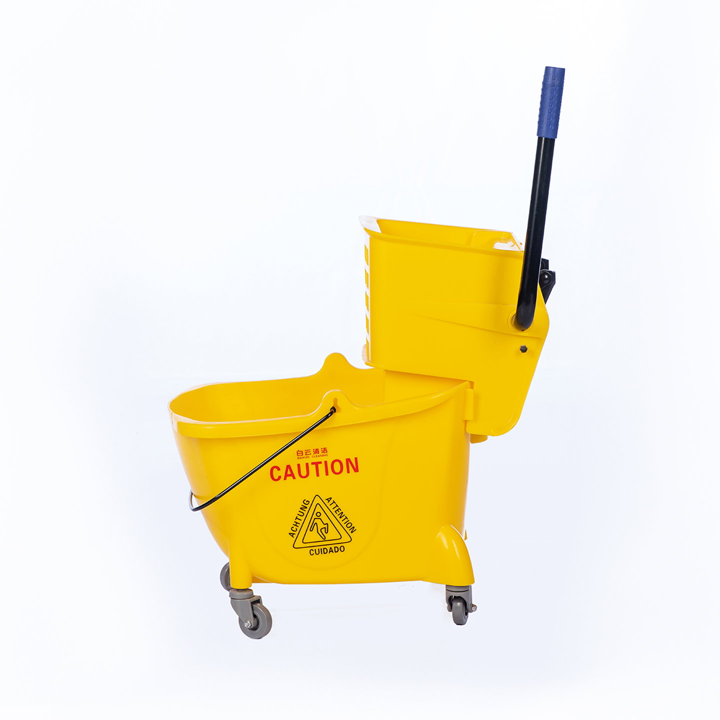 SINGLE BUCKET MOP TROLLEY - 1365_1