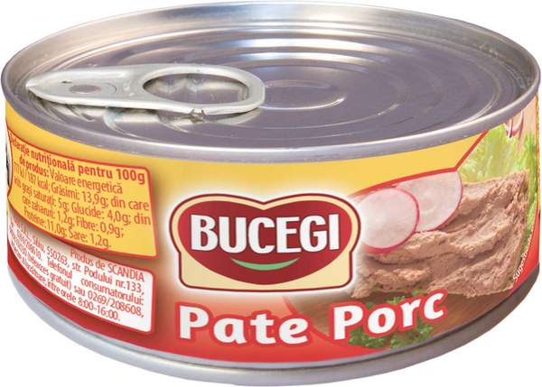Pate de porc 120 g, Bucegi_0