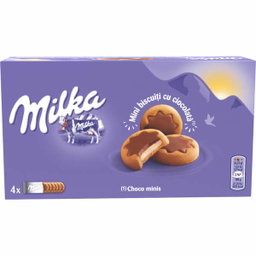 Biscuiti choco minis, Milka
