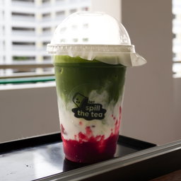 Strawberry Matcha Latte