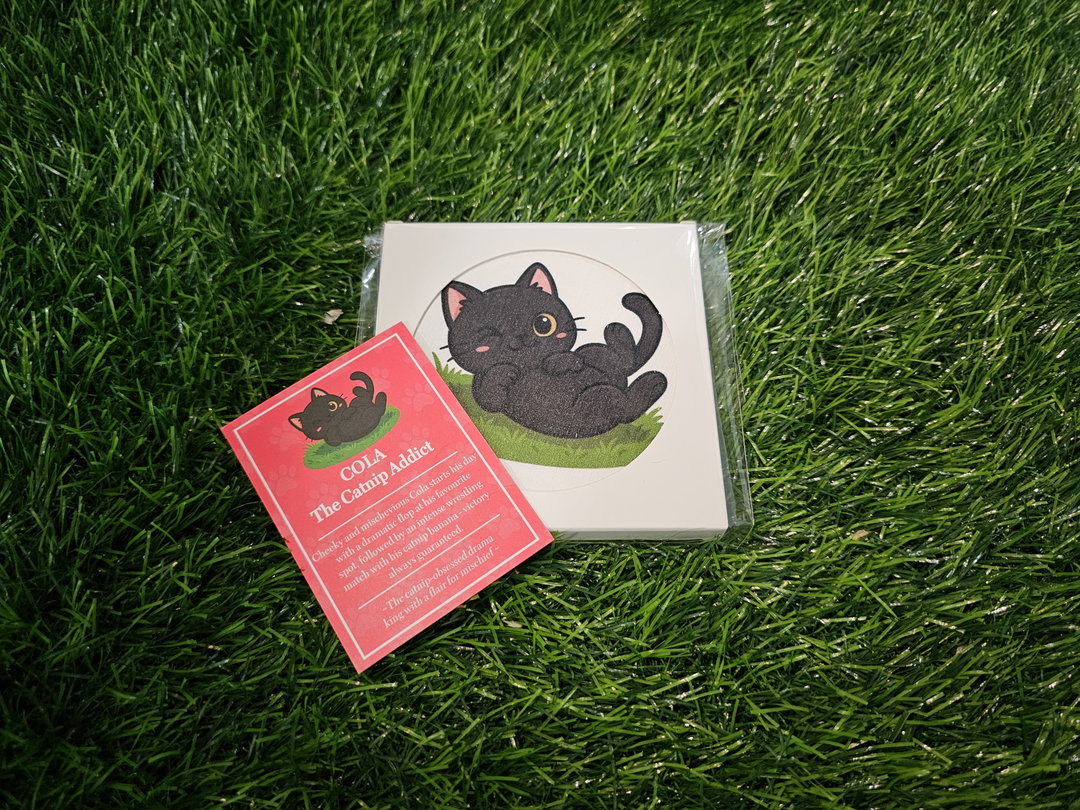 Anniversary Diatomite Coaster - Cola