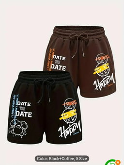 MEN 3D PRINT SHORTS 