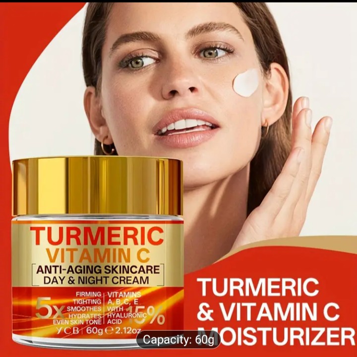 Turmeric and vitamin c cream