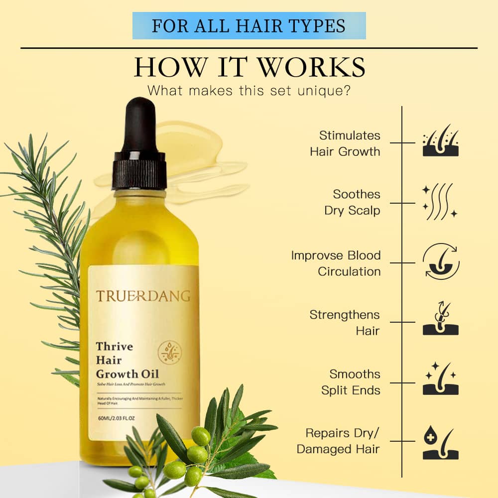 Thrive  Hair  Growth oil