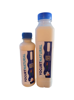Raw Cow Milk Yogurt Natural 250 ml / Yogur de Vaca Natural 250 ml
