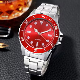 Fashion Men's Business Steel Band Watch Men's Quartz Watch