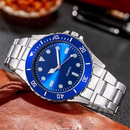 Fashion Men's Business Steel Band Watch Men's Quartz Watch