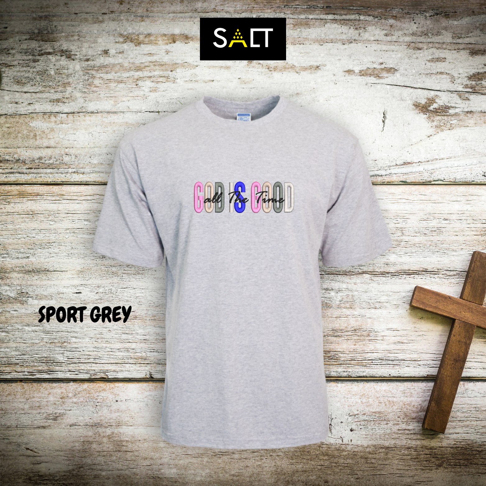 GOD IS GOOD [SPORT GREY]_0