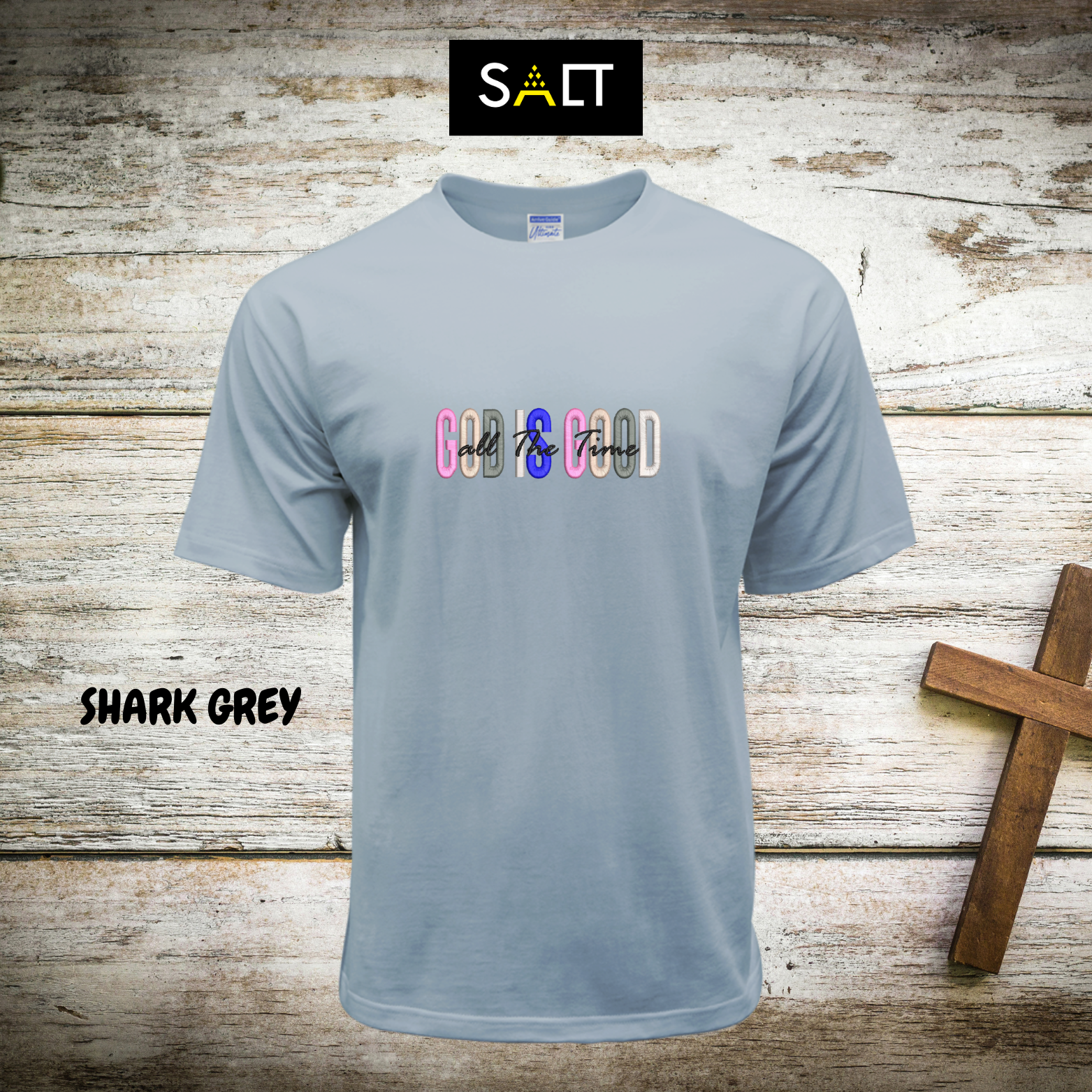 GOD IS GOOD [SHARK GREY]_0