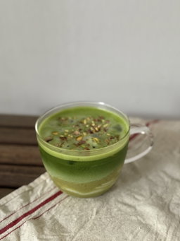pistaCHIO matcha latte 