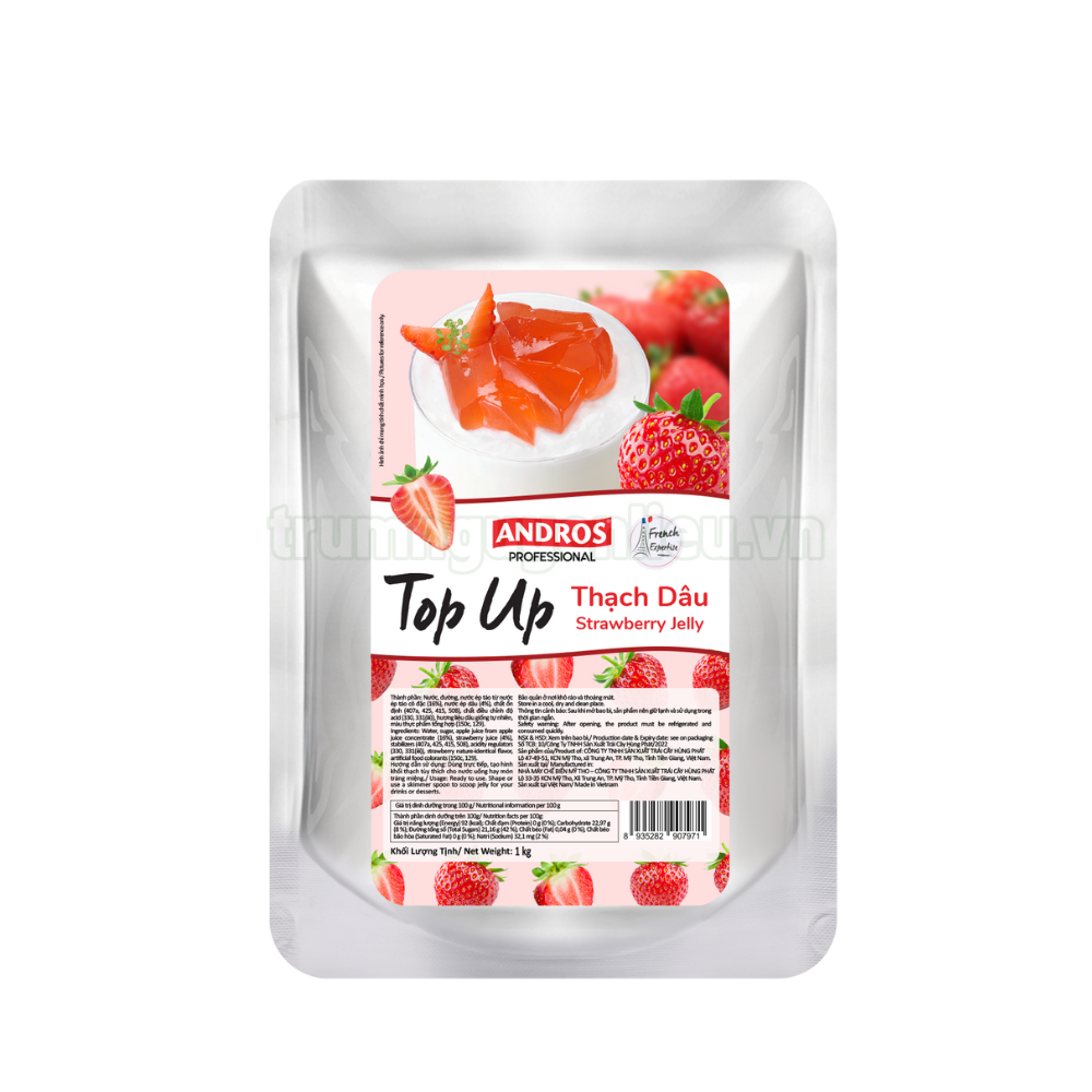 Andros Strawberry Top Up Jelly 1kg_0