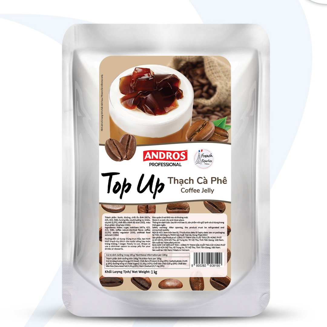 Andros Coffee Top Up Jelly 1kg