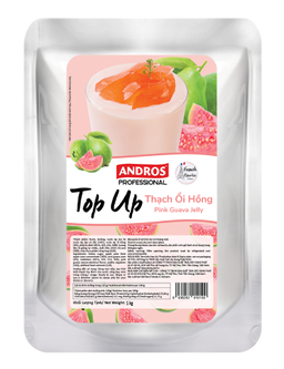 Andros Pink Guava Top Up Jelly 1kg