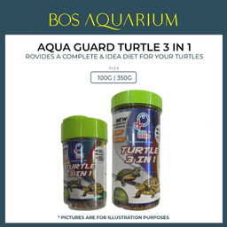 AQUA GUARD 3 IN 1 TURTLE  (100g / 350g )