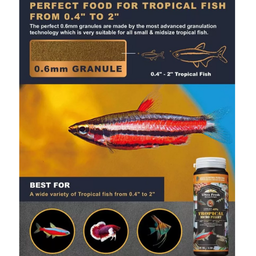 Ultra Fresh Shrimp Delight TROPICAL micro pellet (120ml /330ml) Sinking type