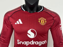 Manchester united jersey long sleeve 2025/26