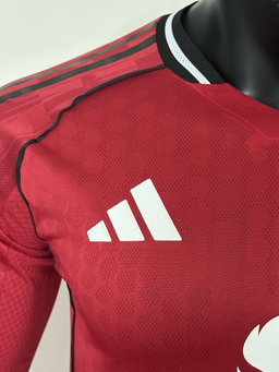 Manchester united jersey long sleeve 2025/26