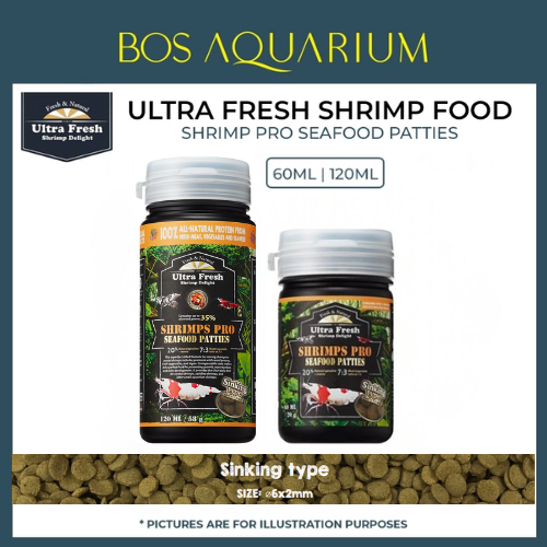Ultra Fresh Shrimp Delight Shrimps Pro Seafood Patties (60ml/120ml)_0
