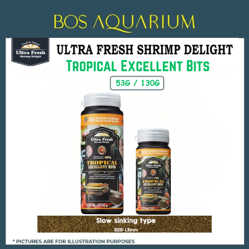 Ultra Fresh Shrimp Delight TROPICAL EXCELLENT BITS 53g / 130g_0