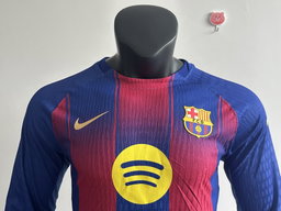 Barcelona home long sleeve jersey 2025/26