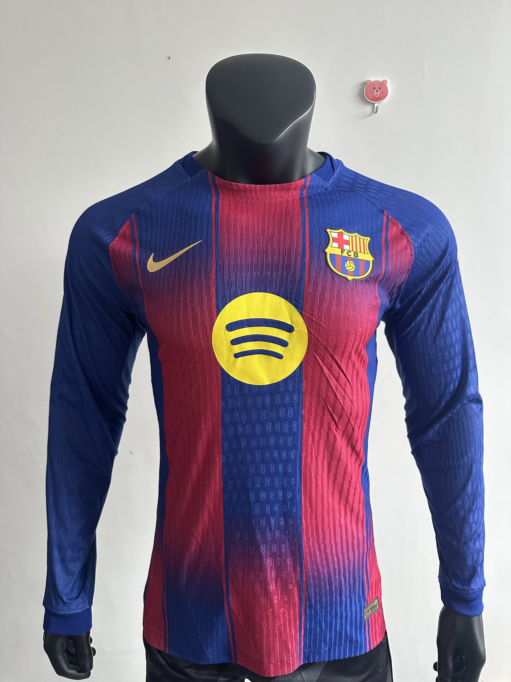 Barcelona home long sleeve jersey 2025/26_0