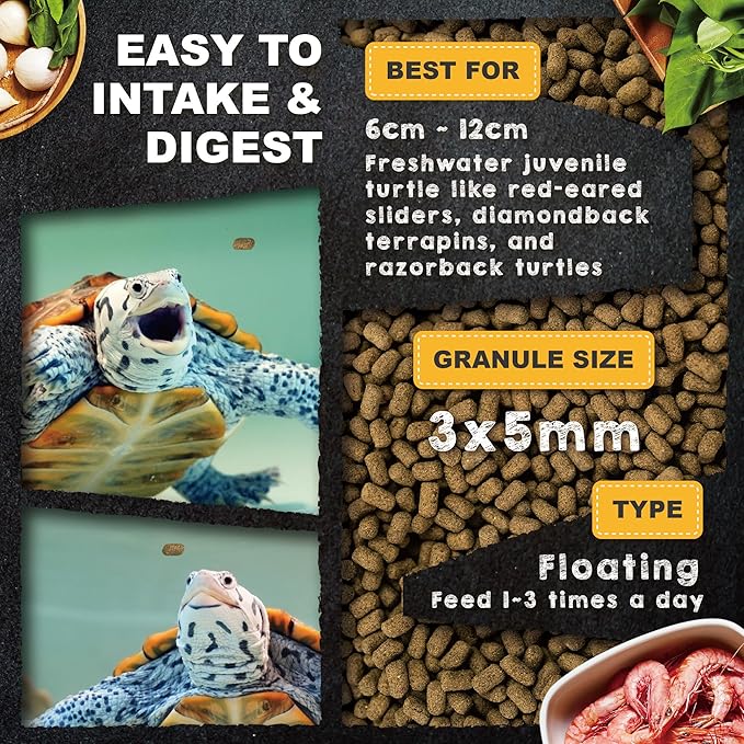 Ultra Fresh Shrimp Delight JUVENILE TURTLE DEO NUTRI STICK 330ML/120G_3