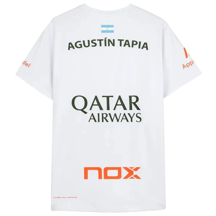 NOX Replica Agustin Tapia AT10 White T-shirt_1