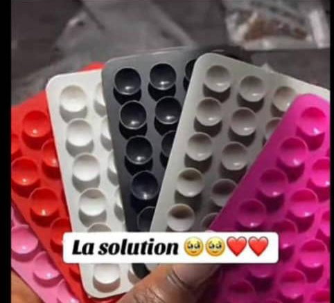 Support ventouse antidérapant pour téléphone _0