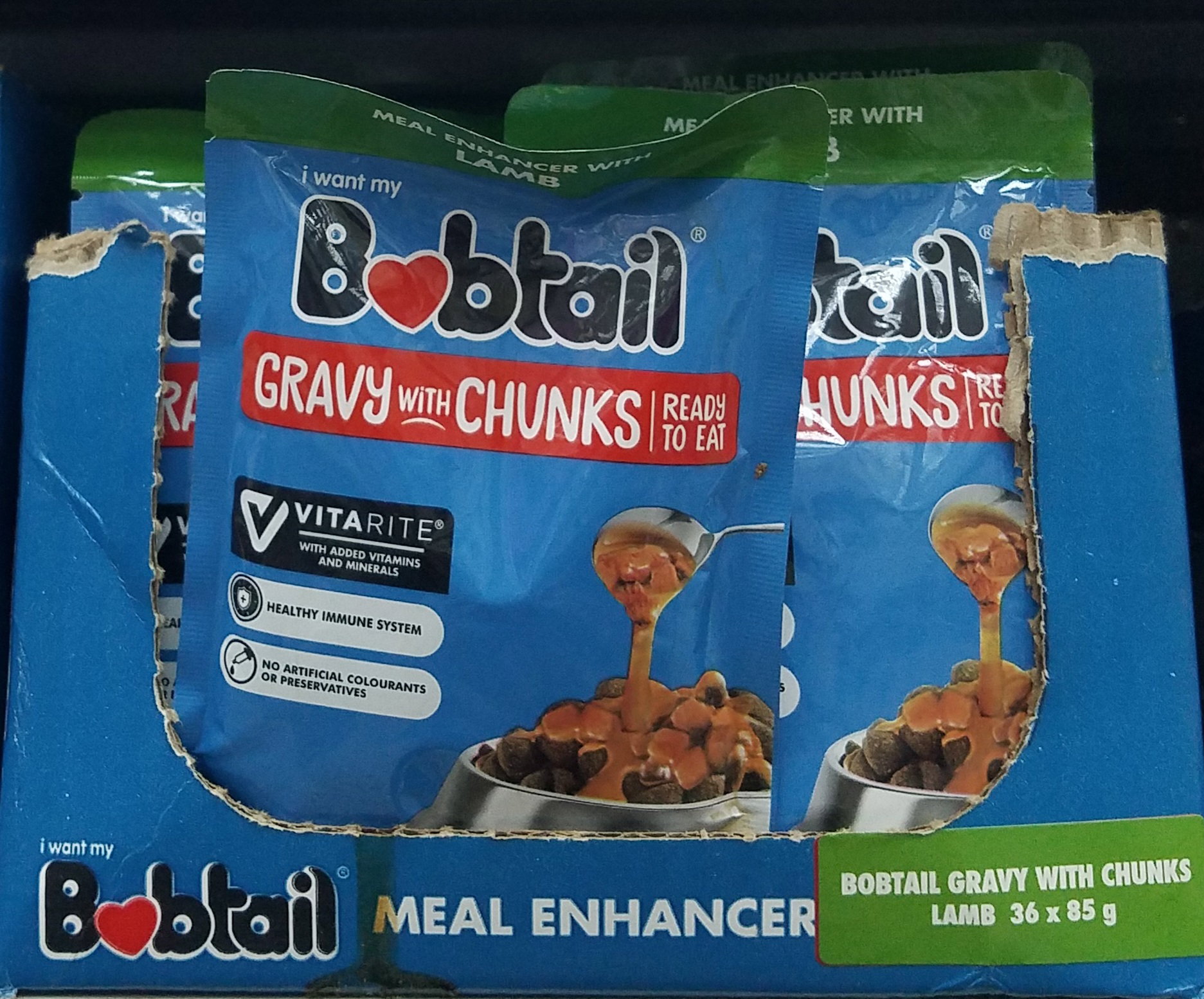 Bobtail Gravy Chunks Lamb Flav. 85gr_0