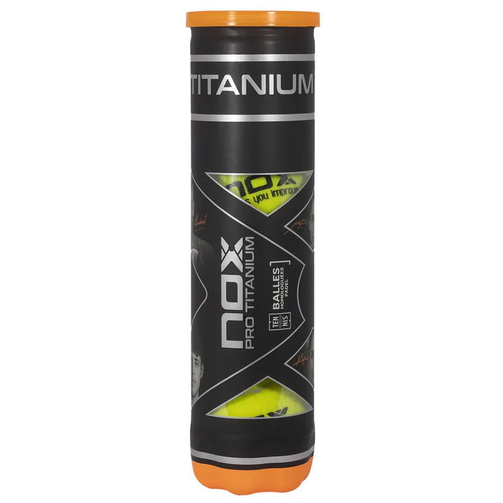 NOX CAN OF 4 PRO Titanium Balls Tube