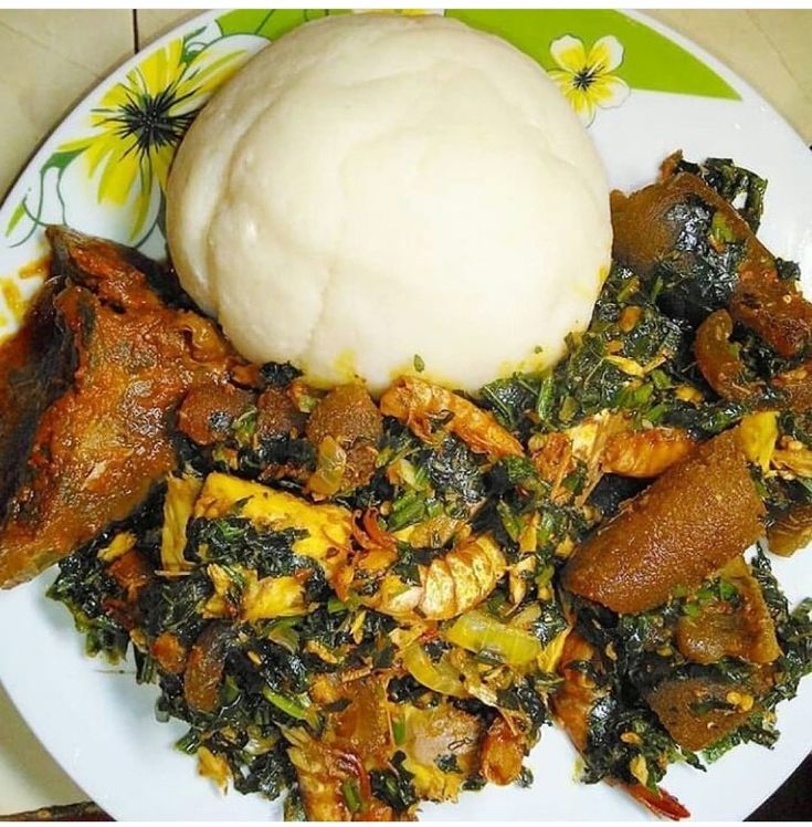Sauce Légume Amanvivè - Pâte Noire/Pâte Blanche/Agbéli/Akassa - CHEZ DEDE_0