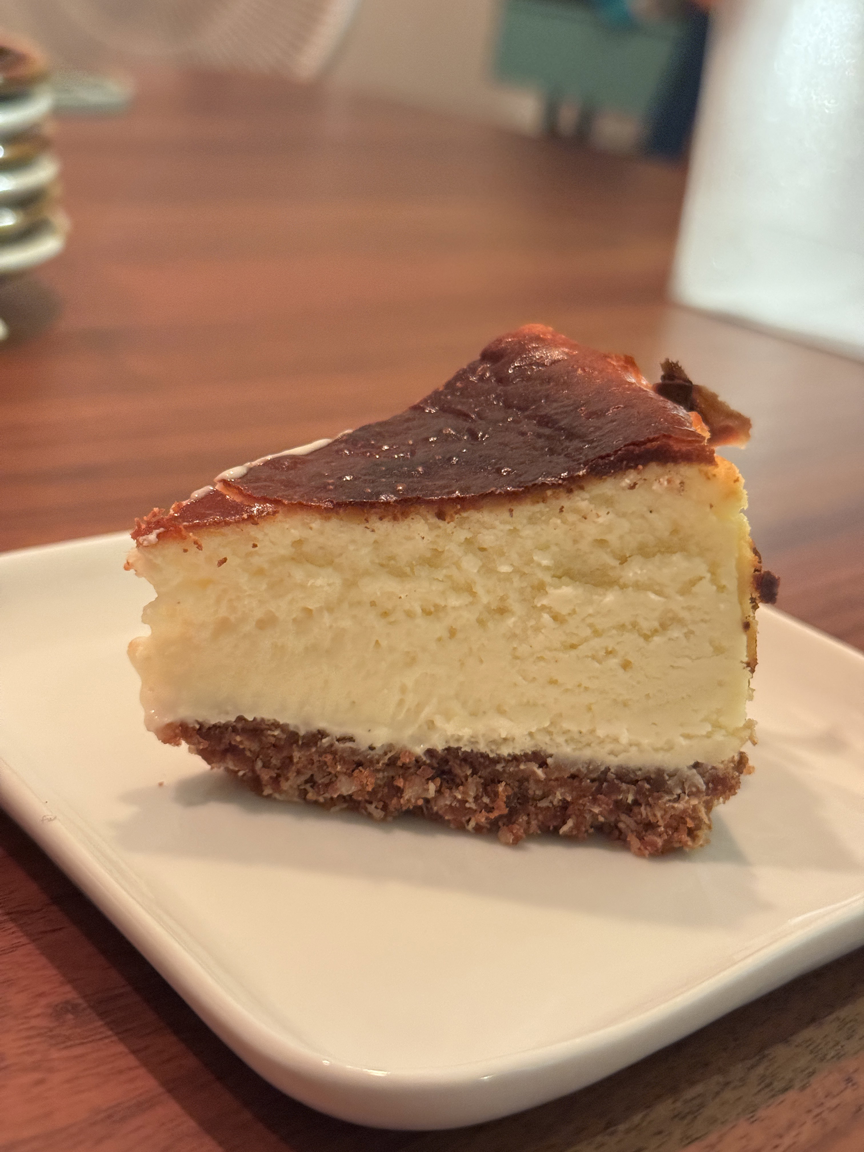 (Slice) Spe"coco"loos Basque Cheesecake 